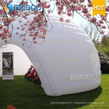 Tente de dôme gonflable de White Dome House populaire à vendre
